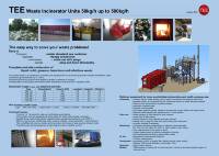 Standardizied incinerator units